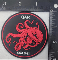 Official MALS-11 Devilfish PVC Qual Shoulder Patch