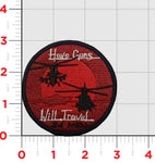 Official HMLA-167 24th MEU Moonset Sunset Skids Patches