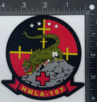 Officially Licensed HMLA-167 Warriors PVC Squadron Patch