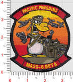 Officially Licensed MASS-6 DET A Pacific Penguins Patches