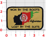 Won By The Boots Lost By The Suits Patches