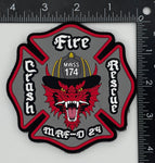 Official MWSS-174 Crash Fire Rescue MRF-D 2024 PVC patch