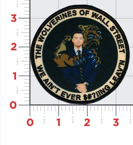 Official MALS-29 Wolverines of Wall St Patch
