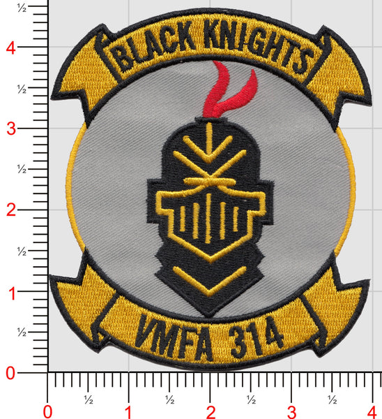 Officially Licensed USMC VMFA-314 Black Knights Patch