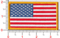 American US Flag Patches