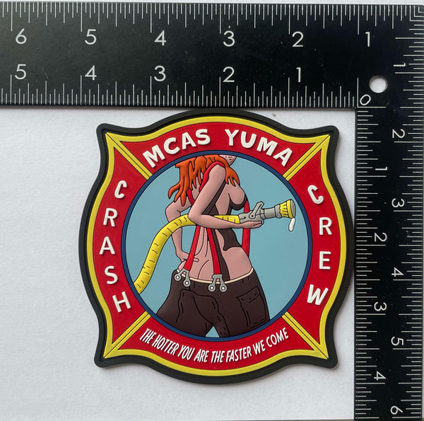 Official MCAS Yuma Crash Crew PVC Patch