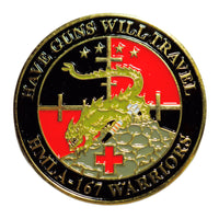 Officially Licensed HMLA-167 50th Anniversary Coin