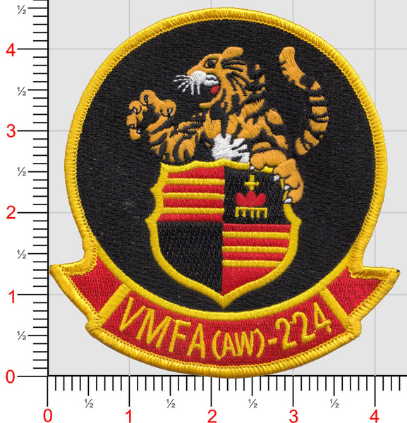 Officially Licensed USMC VMFA(AW)-224 Bengals Patch