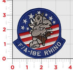 US Navy F/A-18 Rhino E/F shoulder patches