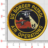 Original US Border Patrol Air Operations (Running Man) Patch