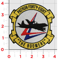 Officially Licensed US Navy VP-48 Boomers Patch