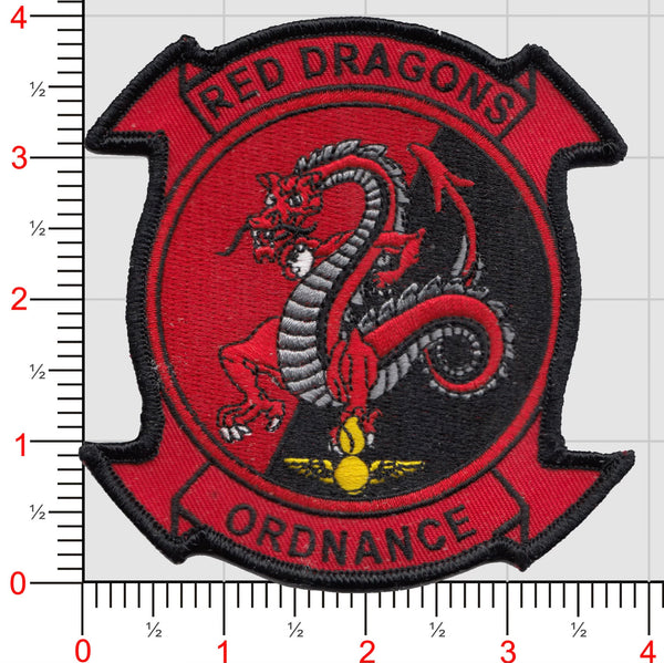 Official VMM-268 Red Dragons Ordnance Patch