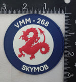 Official VMM-268 Red Dragons Australia PVC Skymob Glow Patch