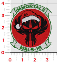 Official MALS-16 Immortals Christmas Patch