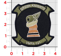 Official VMFA-121 Green Knights Star Wars Patch