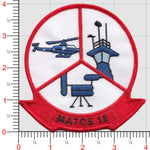 Officially Licensed Marine Air Traffic Control Squadron MATCS 18 Patch