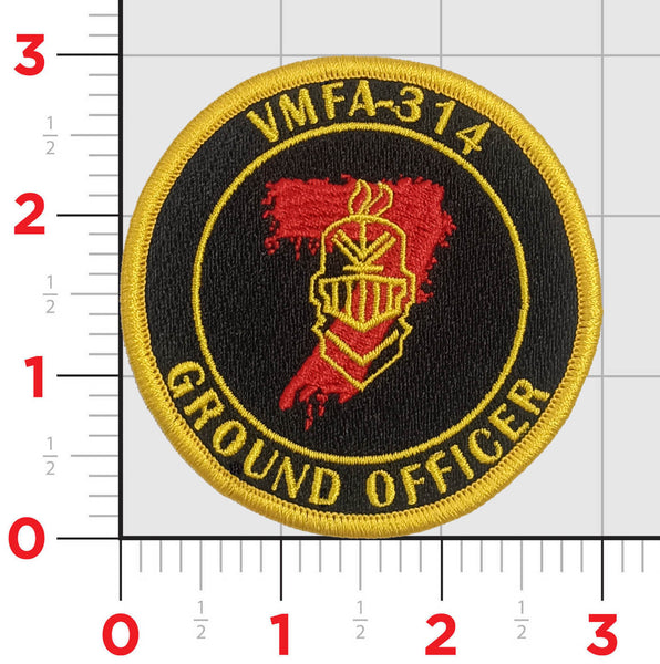 Official VMFA-314 Ground Officer Shoulder Patch