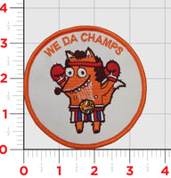 HSM-74 Swamp Fox We Da Champs shoulder patch