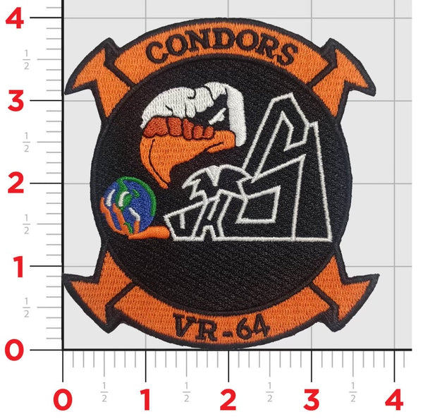 Officially Licensed VR-64 Condors Squadron patch