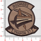 Officially Licensed US Navy VT-27 Boomers Squadron Patch