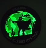 Official VMM-364 Purple Fox Zorro PVC Glow Patch