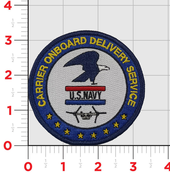 Official US Navy V-22 Carrier Onboard Delivery COD Patch
