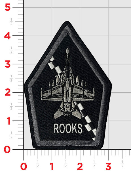 Official VAQ-137 Rooks EA-18 Coffin Shoulder Patch