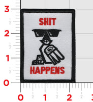 Official VAQ-137 Rooks Shit Happens Shoulder Patch