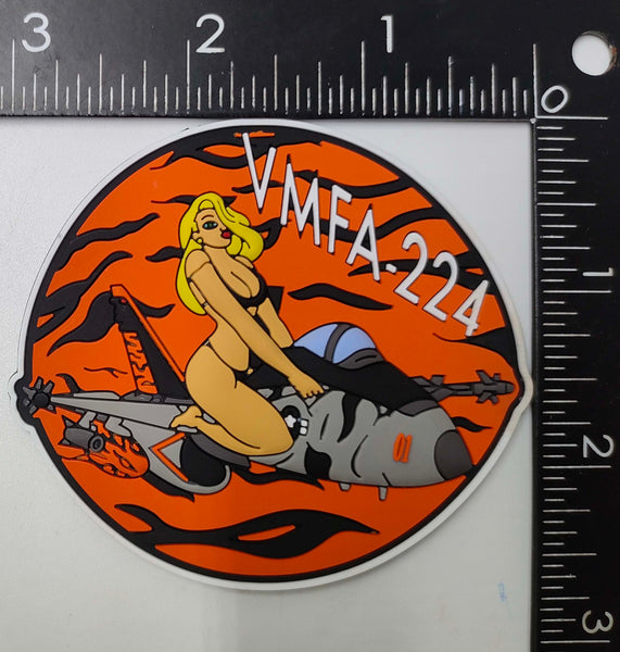 Official VMFA-224 Bengals PVC shoulder patch