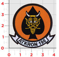 Officially Licensed VAQ-144 VA-196 Main Battery Throwback Patch