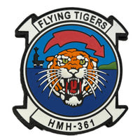 Officially Licensed HMH-361 Flying Tigers PVC Squadron Patch