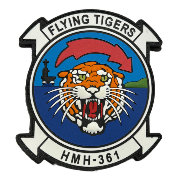 Officially Licensed HMH-361 Flying Tigers PVC Squadron Patch