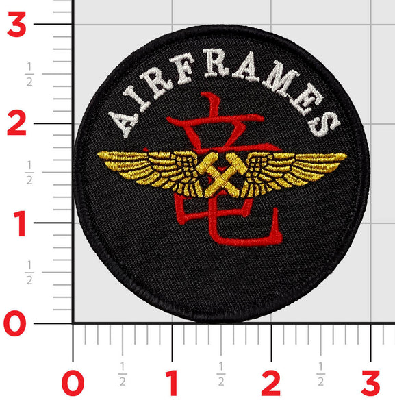 Official VMM-265 Dragons Airframes Shoulder Patches