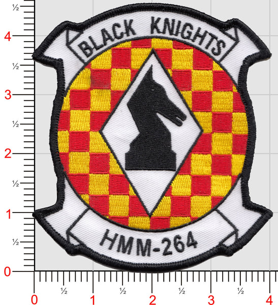 Officially Licensed USMC HMM-264 Black Knights Patch