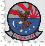 Officially Licensed USMC H&MS 36 Patch