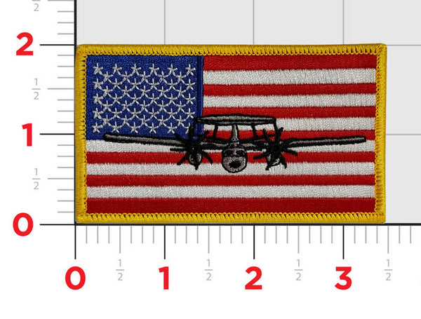 E-2 Hawkeye US Flag Patch – MarinePatches.com - Custom Patches, Military  and Law Enforcement