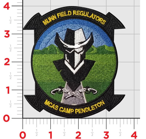 Official MCAS Camp Pendleton Munn Field Regulators Patch
