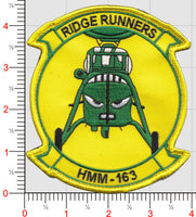 Officially Licensed HMM-163 Ridge Runners Patch