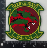 Officially Licensed USMC MALS-12 Marauders Patches