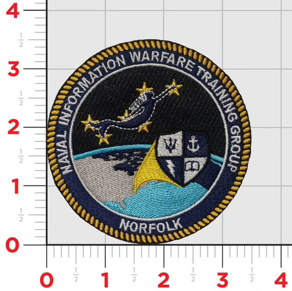 Officially Licensed Naval Information Warfare Training Group Norfolk Patch