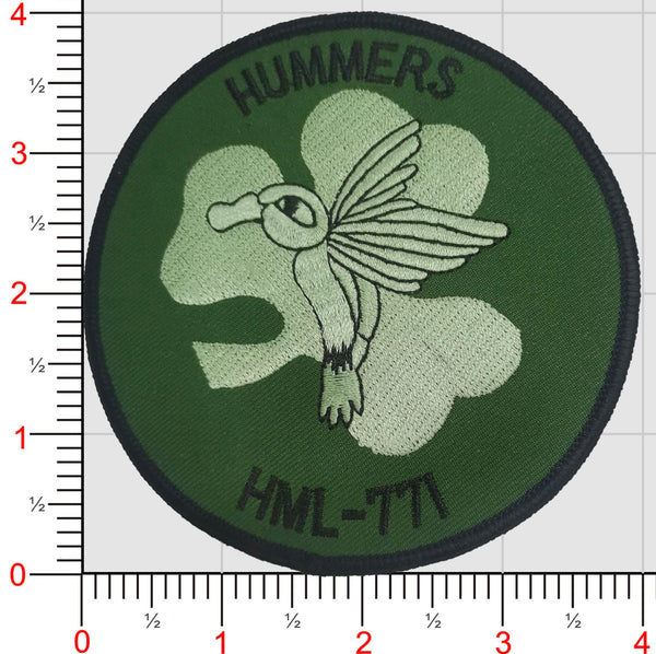 Officially Licensed USMC HML 771 Patch