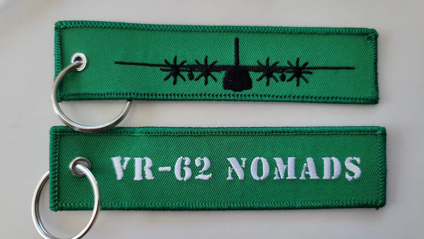 Official VR-62 Nomads C-130 Key Ring