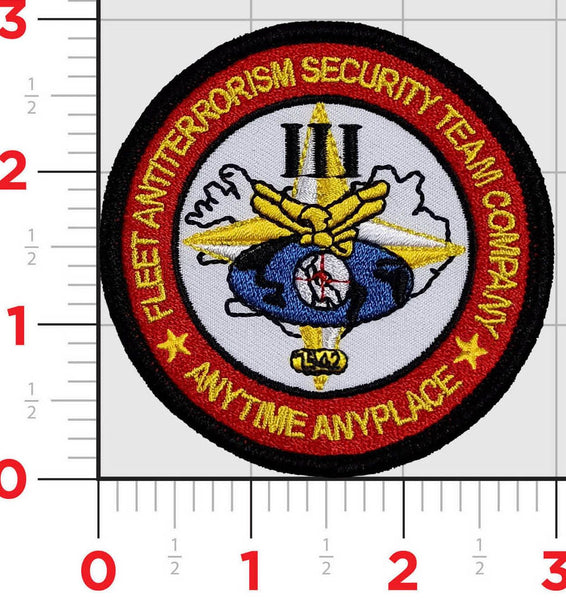 Officially Licensed USMC Fleet Antiterrorism Security Team 3rd MEF Patch