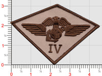 Officially Licensed USMC 4th Marine Air Wing MAW Patch