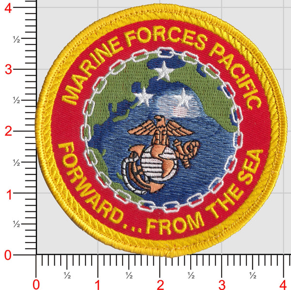 Officially Licensed USMC EOD Patch - No Hook & Loop