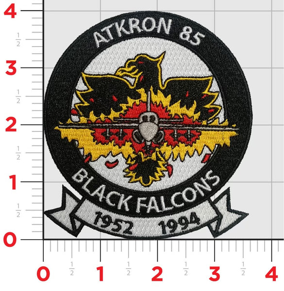 Officially Licensed VA-85 Black Falcons 1952-1994 Stand Down Patch