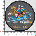 Officially Licensed Marine Torpedo Bombing Squadron VMTB-622 Patch