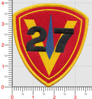 Officially Licensed USMC 27th Marine Regiment Patch