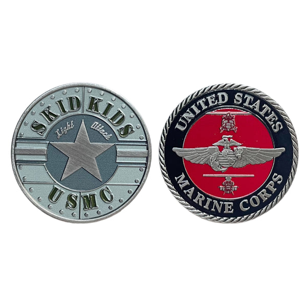 Officially Licensed USMC  Skid Kids Coin v2