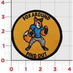 Official HSM-74 Fox Around Find Out Shoulder Patch